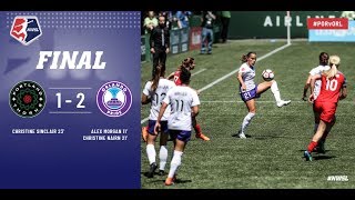 Highlights Portland Thorns FC vs Orlando Pride  May 12 2018 [upl. by Kostman]