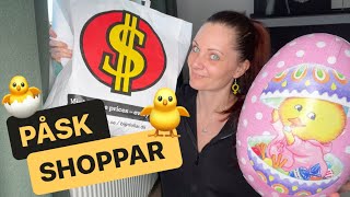 Shoppar till barnens påskägg på Dollarstore [upl. by Mazel126]