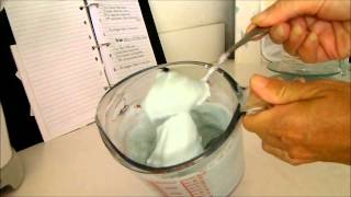 Making Spearmint and Pumice Pedi Scrub [upl. by Pardew]