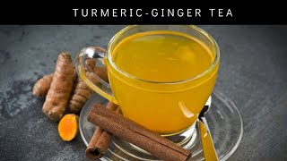 Home Made Turmeric Tea For Immunity l Immunity Booster Turmeric Tea Weight Loss  1 Kg in 2 Days [upl. by Roswald]