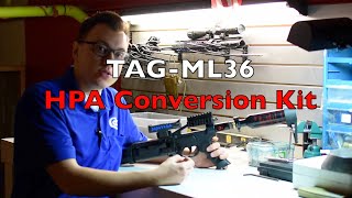 TAGinn ML36 HPA Kit Upgrade  Best Airsoft Grenade Launcher Set Up  100M  Range  TPA Feature [upl. by Nirihs]