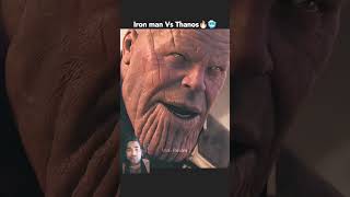 Ironman vs thanos wor shortvideo marvel hollywood movie [upl. by Tudor398]