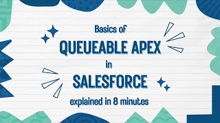 Asynchronous Apex in Salesforce  Queueable Apex  Create queueable apex class  Queueable Interface [upl. by Liatnahs]