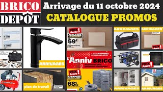 catalogue BRICO DÉPÔT spécial anniversaire ✅ Arrivage bricolage du 11 octobre 🔥 Promo deal outillage [upl. by Sezen]