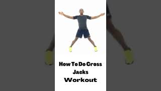 How To Do Cross Jacks Workout  Belly Fat  HIIT  Cardio  Weight Loss  Fitness  GYM  ABS  Core [upl. by Halie]