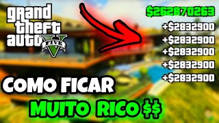 COMO FICAR RICO NO GTA 5 [upl. by Fira]