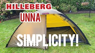 This Tent Is Becoming More And More Popular  Hilleberg Unna Tent Review [upl. by Issak351]