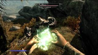 Skyrim  Calm  Apprentice Illusion Magic Spell [upl. by Damara]