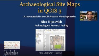 Introduction to Archaeological Site Maps in QGIS [upl. by Connors906]