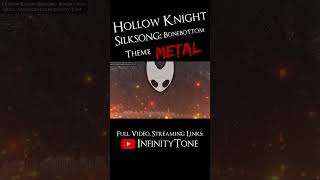 Hollow Knight Silksong  Bonebottom  Metal Cover shorts [upl. by Sherman]