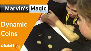 Marvins Magic Dynamic Coins Trick [upl. by Stavro712]