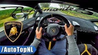 LAMBORGHINI HURACAN PERFORMANTE LP6404 POV Test Drive by AutoTopNL [upl. by Notsle]