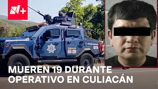 Violencia en Sinaloa Mueren 19 personas en operativo para detener a Edwin Antonio Rubio López [upl. by Beauregard]