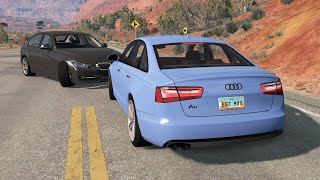 Realistic Car Crashes 16  BeamNG Drive [upl. by Ottie]