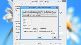 How to Change Formats When Recording with Replay Video Capture  Screen Capture in MP4 Format [upl. by Neeron768]