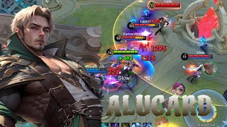 HOW TO PLAYING ALUCARD JUNGLER FULL DAMAGE 26KILL  MANIAC [upl. by Ulani]