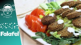 So einfach wird Falafel gemacht – Falafel mit selbstgemachtem Fladenbrot – الفلافل المقرمشة [upl. by Nnahgem829]