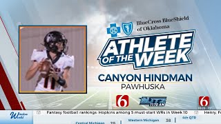 Athlete Of The Week Canyon Hindman [upl. by Mikiso350]