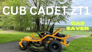 Cub Cadet Ultima ZT1 50 in Fabricated Deck Fuel ⛽️ Saver [upl. by Minoru]