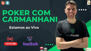 🔴POKER DE SEXTA COM CARMANHANI [upl. by Slrahc]