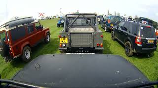 Market Harborough 75th Anniversary Land Rover Parade [upl. by Irafat784]