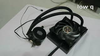 Installing Cooler Master MasterLiquid ML120L RGB on AM4 AMD CPU [upl. by Haik]