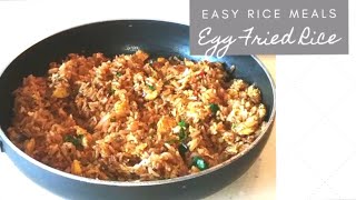 EGG FRIED RICEअंडा फ़्राइड राइसLEFTOVER RICE RECIPES [upl. by Charity30]