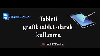 Tabletinizi grafik tablet olarak kullanma [upl. by Enairb545]