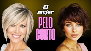 MEJORES CORTES DE PELO CORTO PARA MUJERES TENDENCIA [upl. by Sateia14]