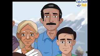 टोपी शुक्ला  Topi Shukla  Hindi Animation Story Class 10 NCERT  EduTech Hub [upl. by Briano]