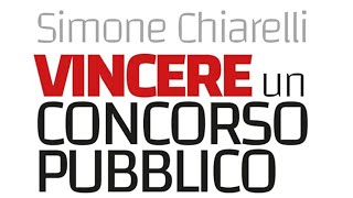 Simone Chiarelli legge VINCERE UN CONCORSO PUBBLICO [upl. by Maybelle]