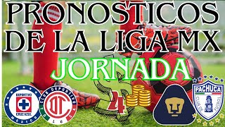 PRONOSTICOS Jornada 4 Liga Mx 2024 [upl. by Kinghorn]