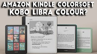 Whats the BEST EReader for Color Lovers Kindle Colorsoft or Kobo Libra Color [upl. by Liss209]