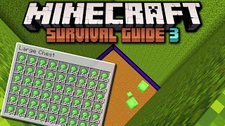 One Chunk Slime Farm ▫ Minecraft Survival Guide S3 ▫ Tutorial Lets Play Ep78 [upl. by Oznecniv263]