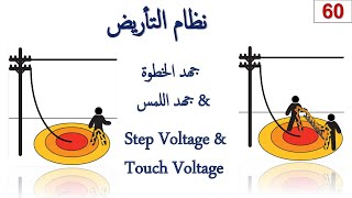 Touch amp Step Voltages جهد الخطوة وجهد اللمس نظام التأريض  المحاضرة الثالثة [upl. by Sorensen]