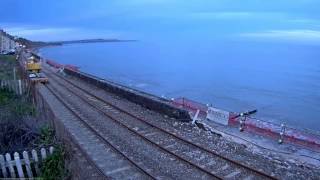 Dawlish Sea Wall Repairs [upl. by Las]