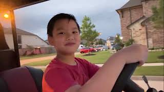 Driving golf cart with cousins [upl. by Anirahc]