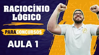 Raciocínio lógico para concursos  parte 1 Concursos 2022 [upl. by Libyc]