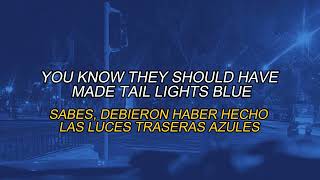 Alan Jackson  Tail Lights Blue LyricsSubtitulada [upl. by Ttcos]