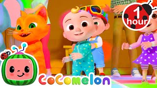 Do the Looby Loo  CoComelon Animal Time  Learning with Animals  Nursery Rhymes for Kids [upl. by Sousa]