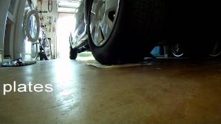 Homemade wheel Alignment plates [upl. by Mazman]