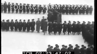 Suvorov Military School for Soviet Boys Leningrad Naval Academy 22072304  Footage Farm [upl. by Deyes]