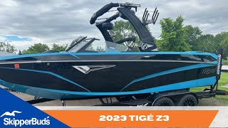 2023 Tigé Z3 Wake Boat Tour SkipperBuds [upl. by Hugues924]