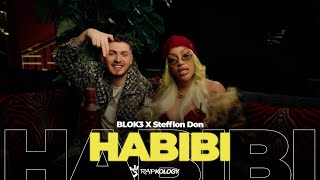 BLOK3 x Stefflon Don  Habibi Official Music Video  Rapkology [upl. by Dorina]