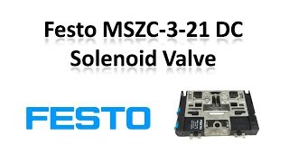 Festo Solenoid Valve block CPA14M1H2X3GLS  Festo  Eltra Trade [upl. by Adrahc]