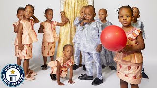 Miracle Nonuplets  Nine Babies Born At Once  Records Weekly  Guinness World Records [upl. by Down]