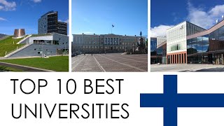 TOP 10 BEST UNIVERSITIES IN FINLAND  TOP 10 MEJORES UNIVERSIDADES DE FINLANDIA [upl. by Pepi]