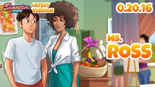 Miss Ross Complete Quest Full Walkthrough  Summertime Saga 02016 Latest Version [upl. by Towers]