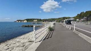 Cycling around Sado Island Niigata Pref Japan  GoPro Hero10 27K 60fpsDay2 Part4 [upl. by Shien]