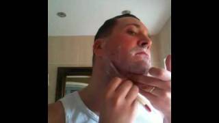 How to shave yourself with a straight razor  a 10 min guide [upl. by Lamdin]